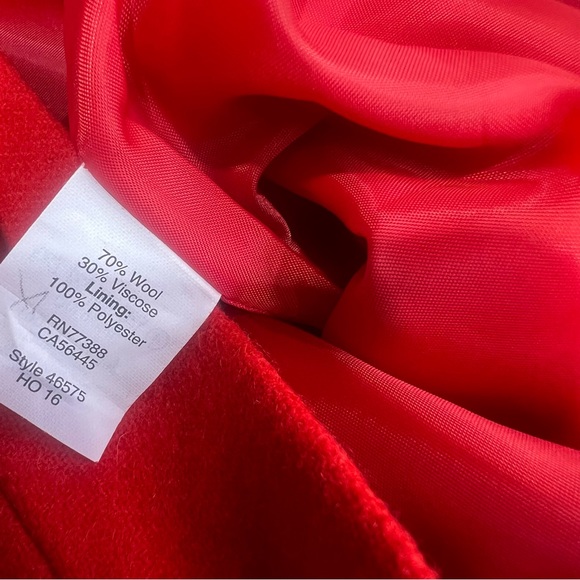 J Crew Coral Orange Wool Blend Pencil Skirt 2 - Picture 5 of 9